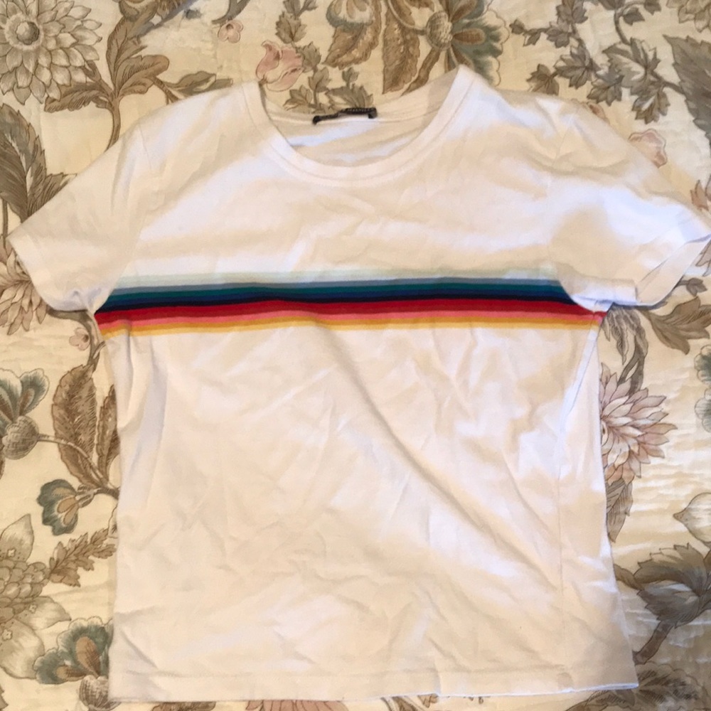 Brandy Melville rainbow shirt